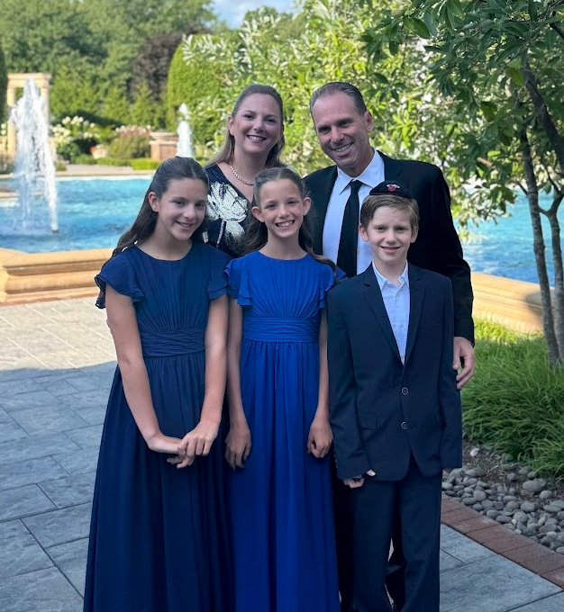 Dan Hoffman and family